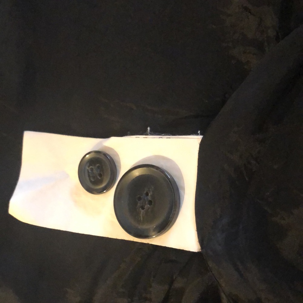 Blaster Long sleeve 3 button black jacket - Picture 4 of 7